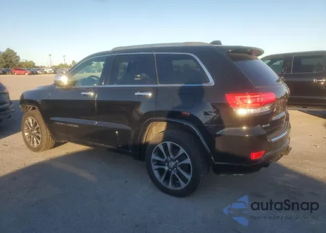 2018 Jeep Grand Cherokee Overland z USA, uszkodzony, nr VIN 1C4RJFCG3JC422098